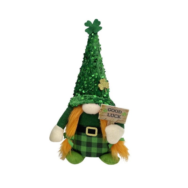 ShamrockDoll Irish St. Patrick’s Day Ornament