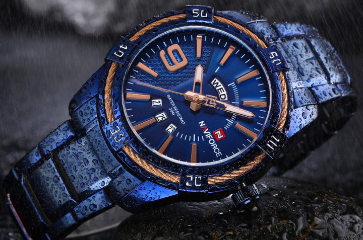 AquaTick Waterproof Quartz Watch