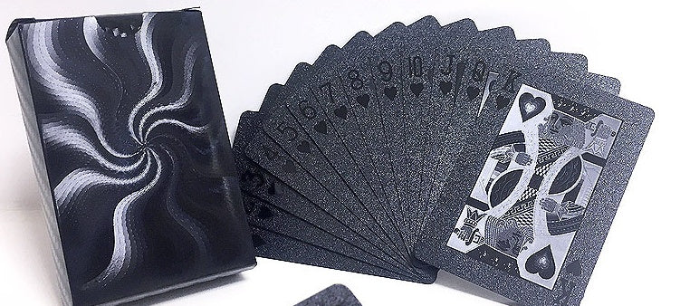 DiamondDeal Black Poker Cards