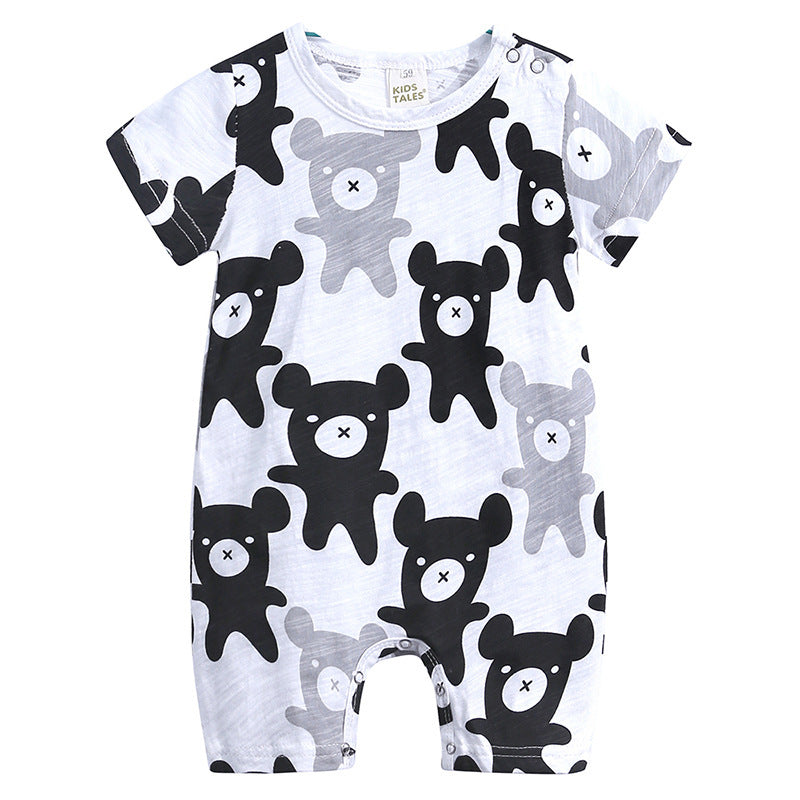 DoodleDash Baby Short-Sleeve Romper