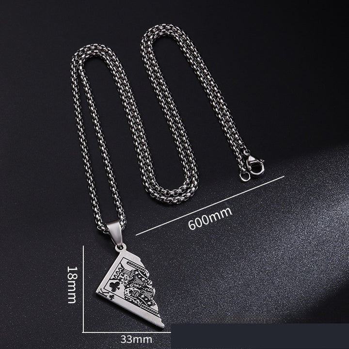 ThaiAce Poker Pendant Necklace