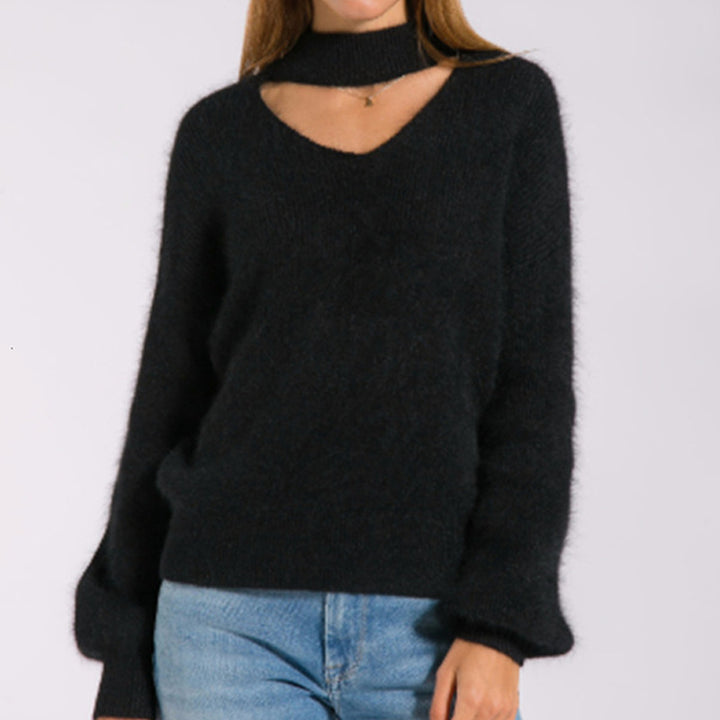 FrostChic Fashion Turtleneck Sweater