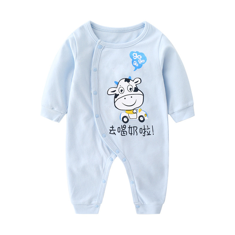 CozyClimb Baby Cotton Long-Sleeve Romper