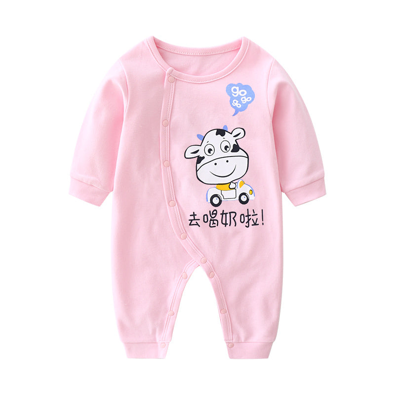 CozyClimb Baby Cotton Long-Sleeve Romper