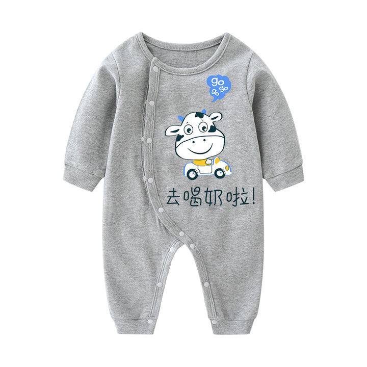 CozyClimb Baby Cotton Long-Sleeve Romper