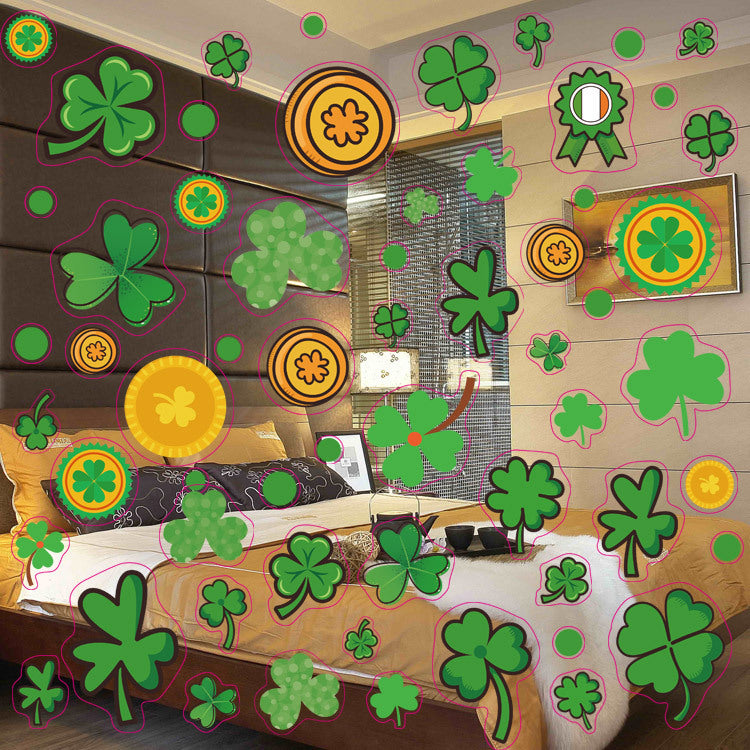 CloverGlow St. Patrick’s Window Sticker