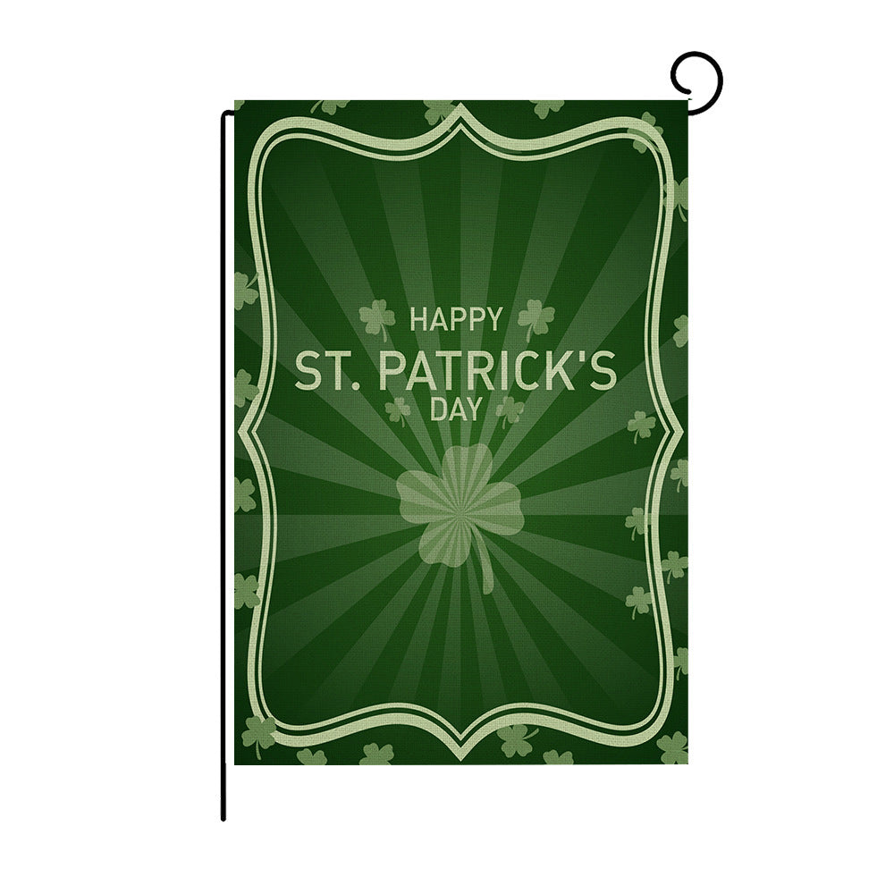 CloverWave St. Patrick’s Garden Flag