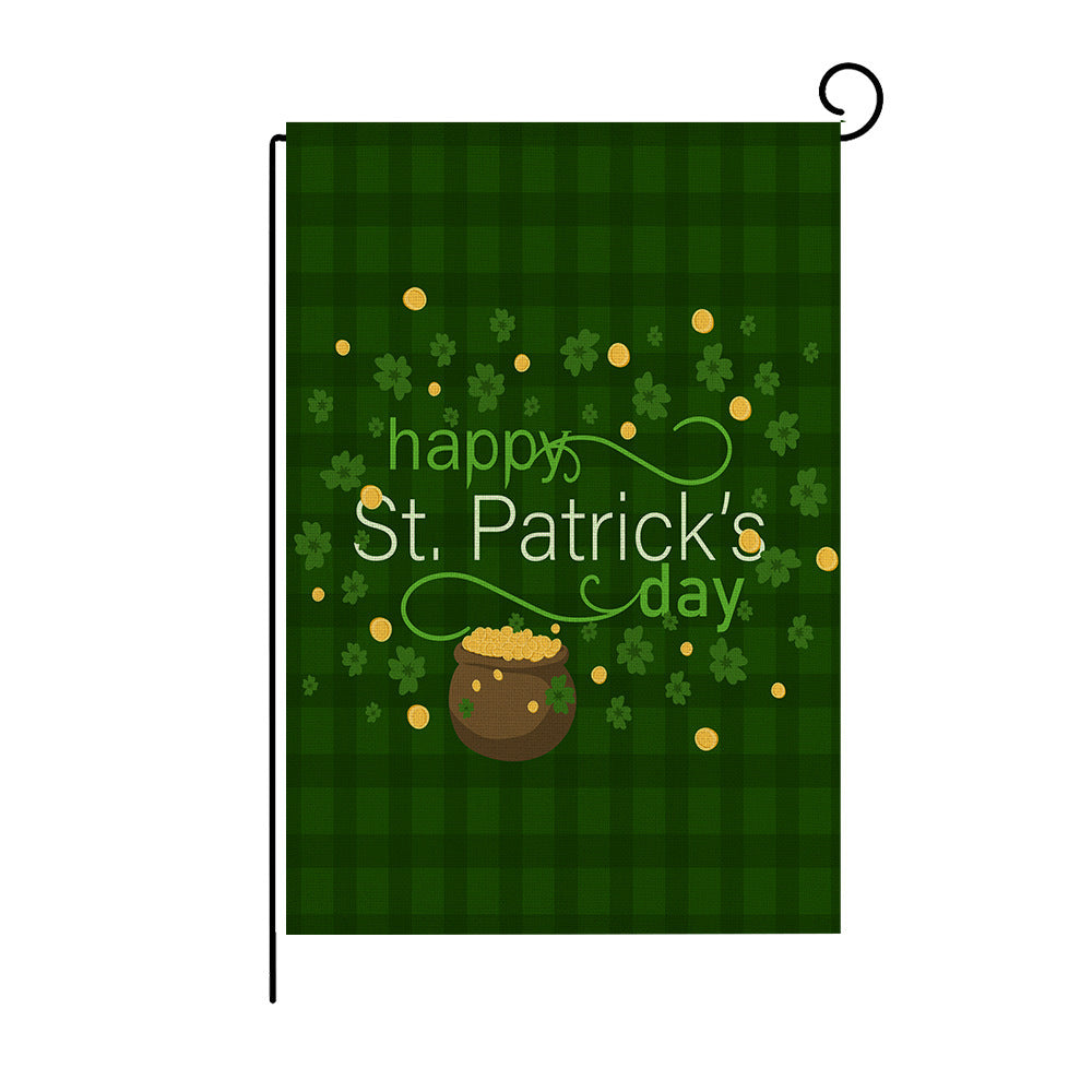 CloverWave St. Patrick’s Garden Flag