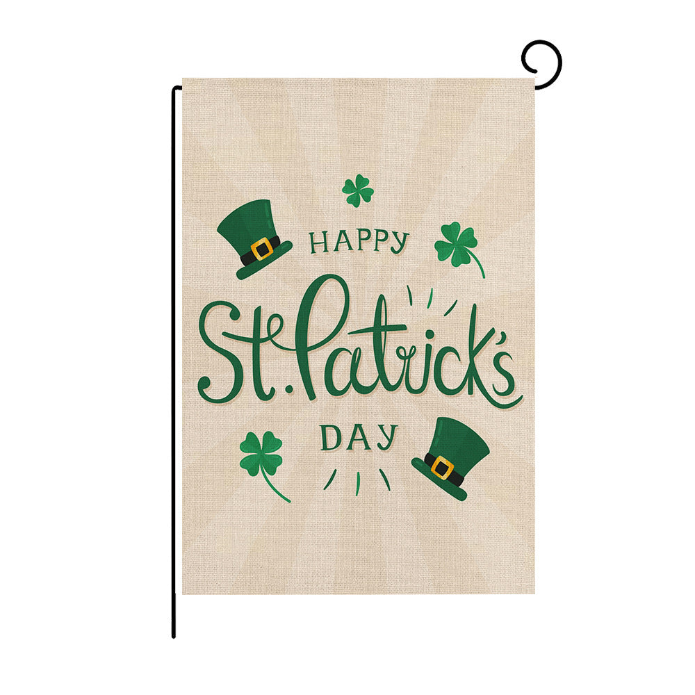 CloverWave St. Patrick’s Garden Flag