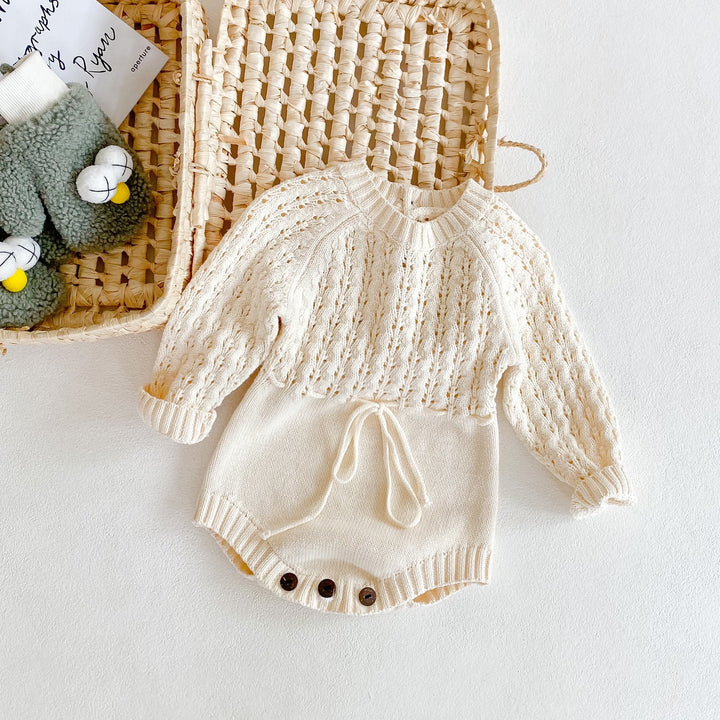 FairyTwirl Baby Knitted Dress