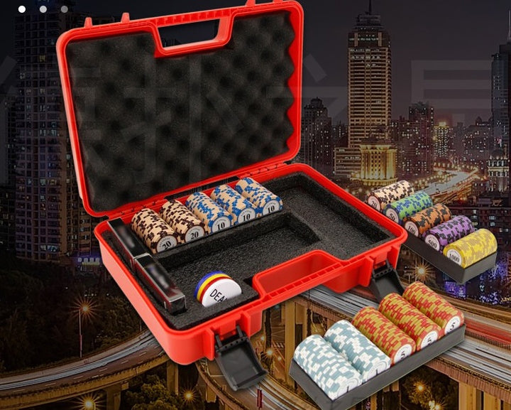 HoldemSet Texas Poker Chips Kit