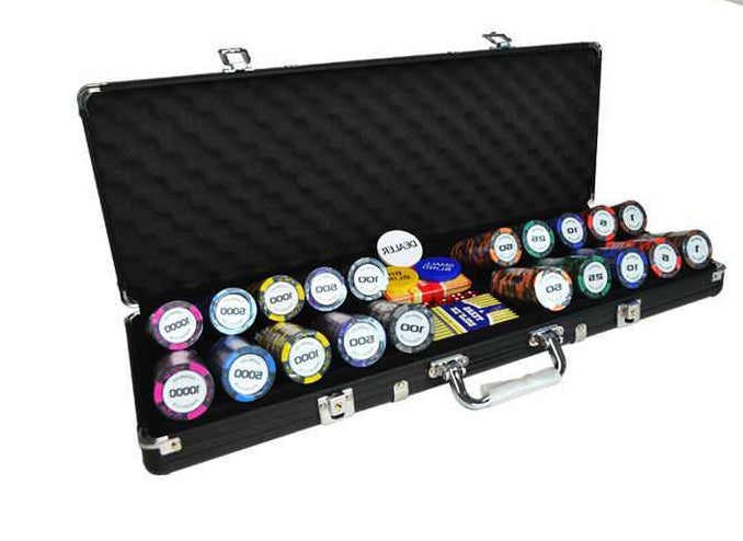 WheatCoin Texas Poker Chip Set