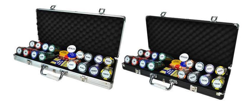 WheatCoin Texas Poker Chip Set