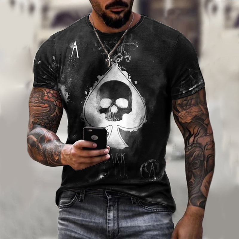 SkullAce Poker Men’s T-Shirt