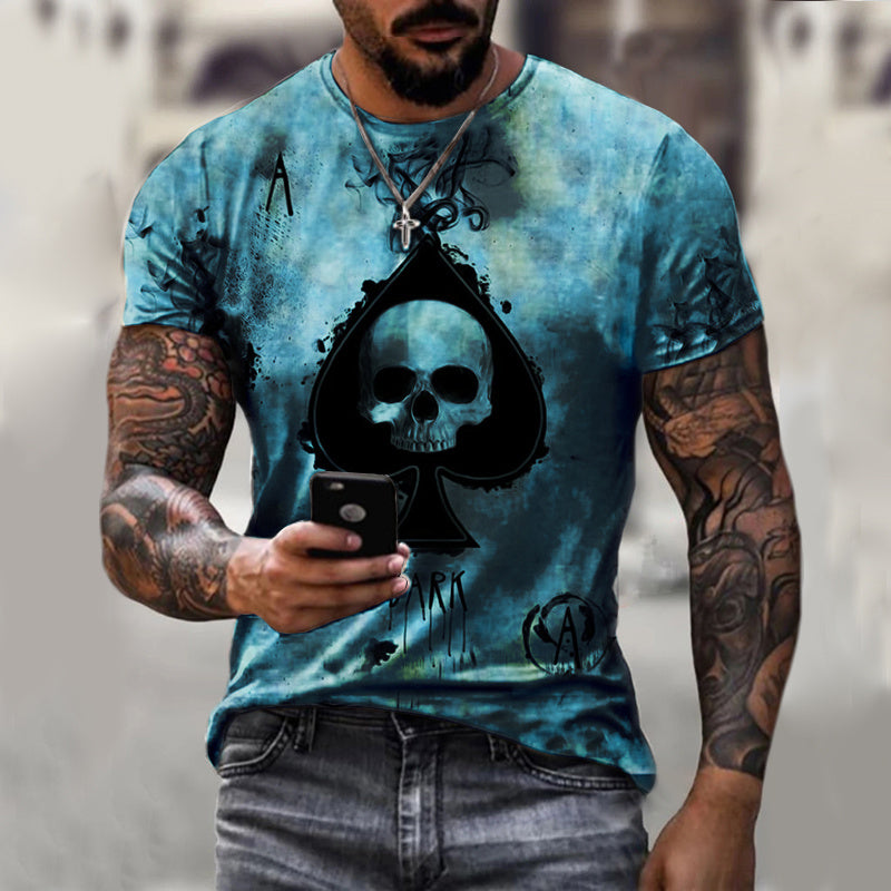 SkullAce Poker Men’s T-Shirt