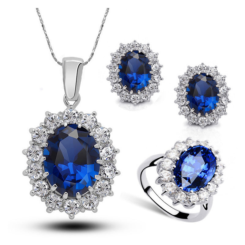 CrystalTrio Jewelry Set