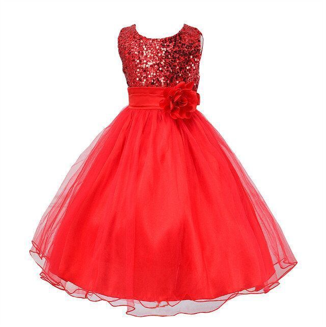 TwinkleTwirl Baby Sequin Princess Dress