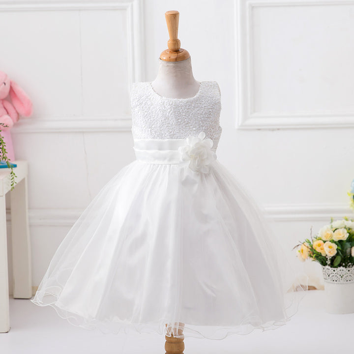 TwinkleTwirl Baby Sequin Princess Dress