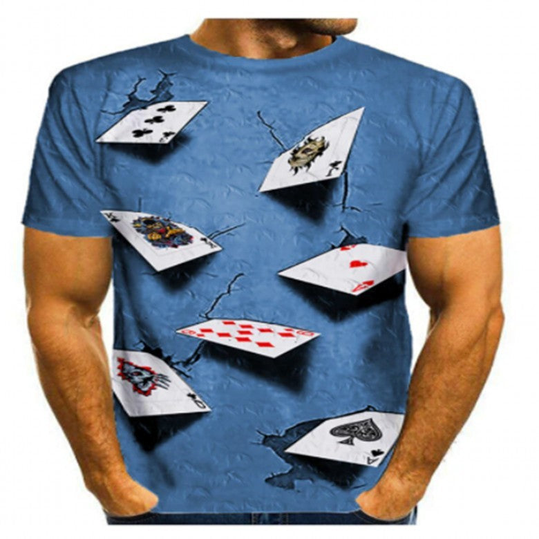 PokerPulse Men’s 3D T-Shirt