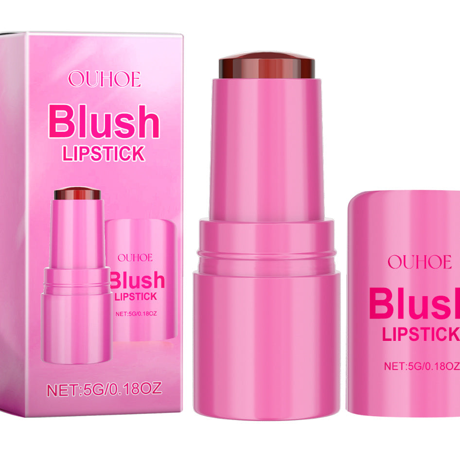 PetalGlow Blush Lipstick (Purple)