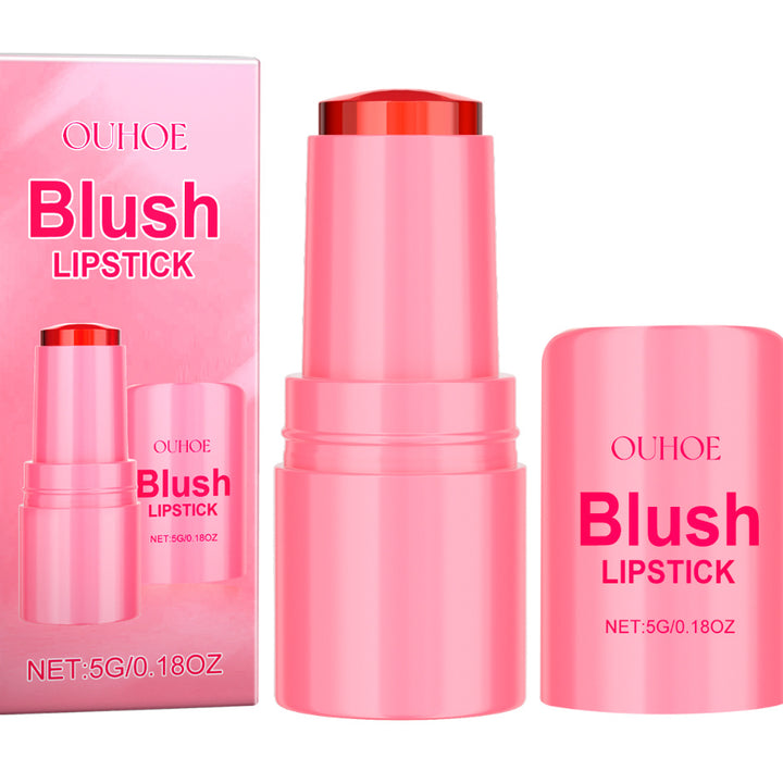 PetalGlow Blush Lipstick (Pink)