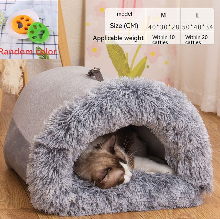 SnugNest Portable Pet Bed