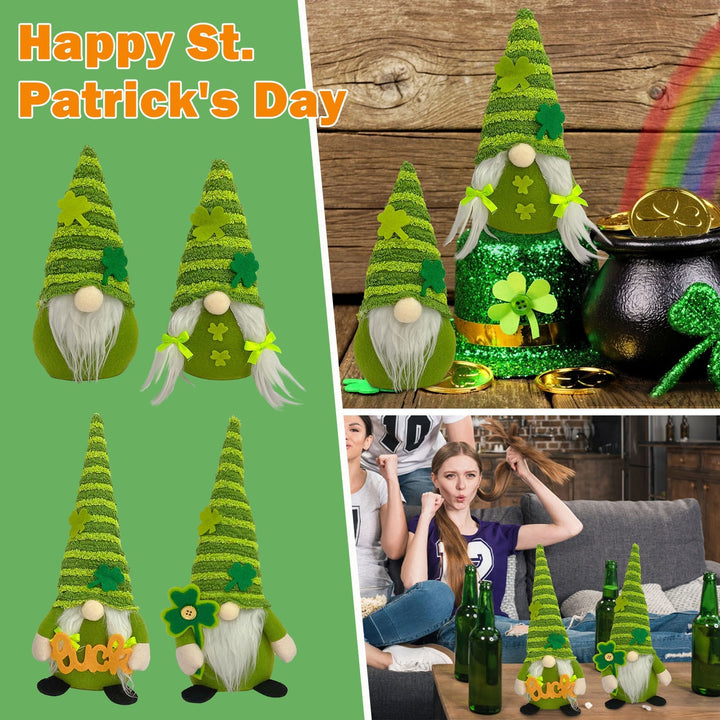 ShamrockFig Irish St. Patrick’s Day No Face Doll