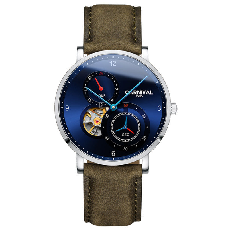 TimeForge Hollow Men’s Mechanical Watch