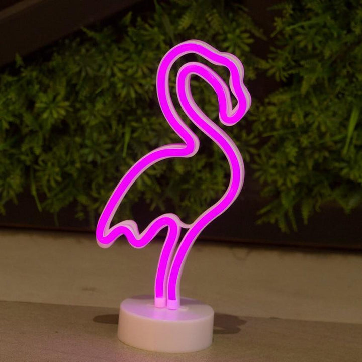 FlamingoGlow Neon Light