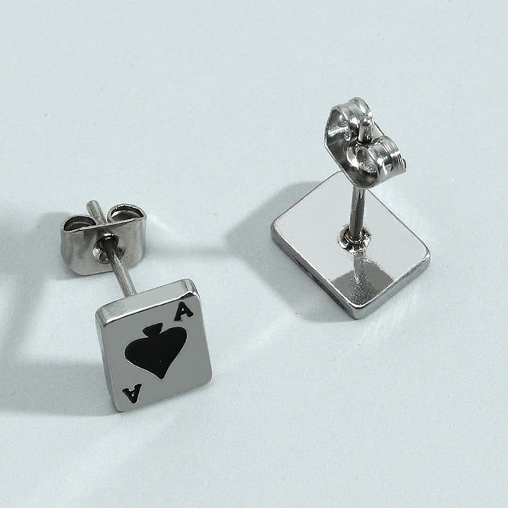 PokerSpark Fashion Mini Ear Studs