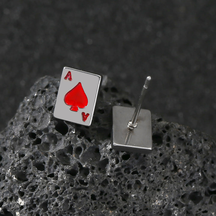 PokerSpark Fashion Mini Ear Studs