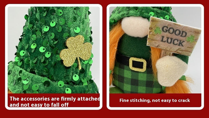 ShamrockDoll Irish St. Patrick’s Day Ornament