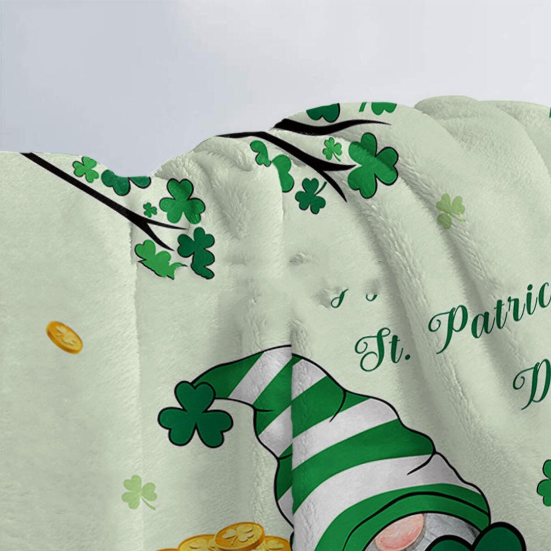 LuckWrap St. Patrick’s Flannel Blanket