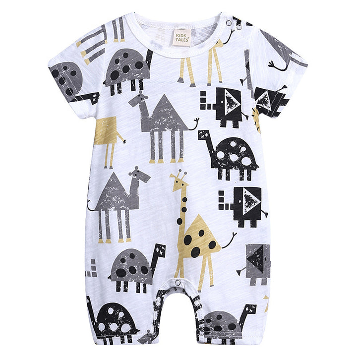 DoodleDash Baby Short-Sleeve Romper