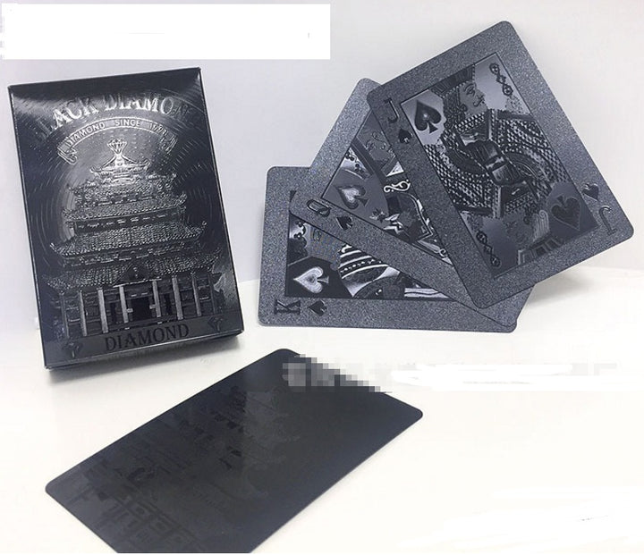 DiamondDeal Black Poker Cards