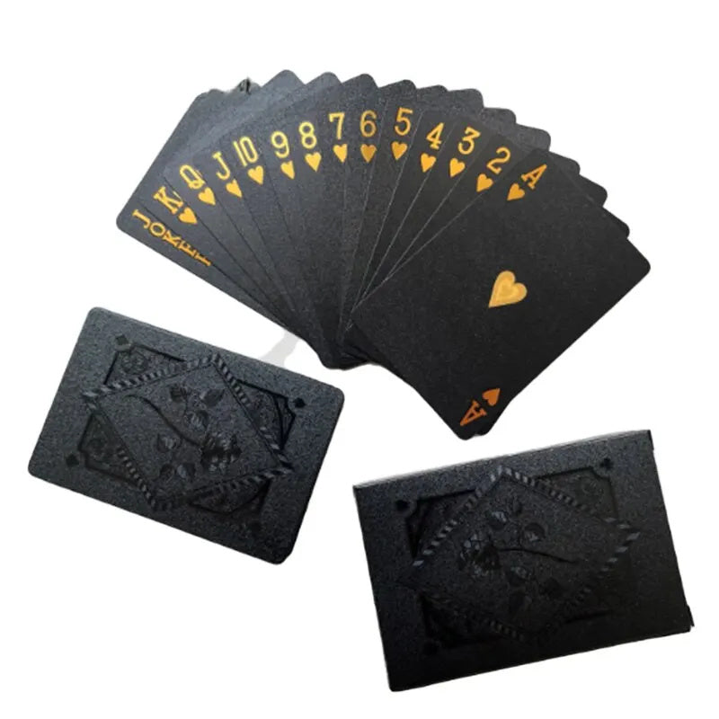 NoirRose Black Playing Cards