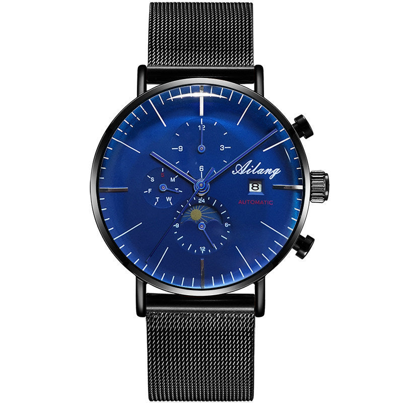 SteelLink Men’s Mechanical Watch