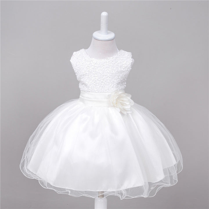 TwinkleTwirl Baby Sequin Princess Dress