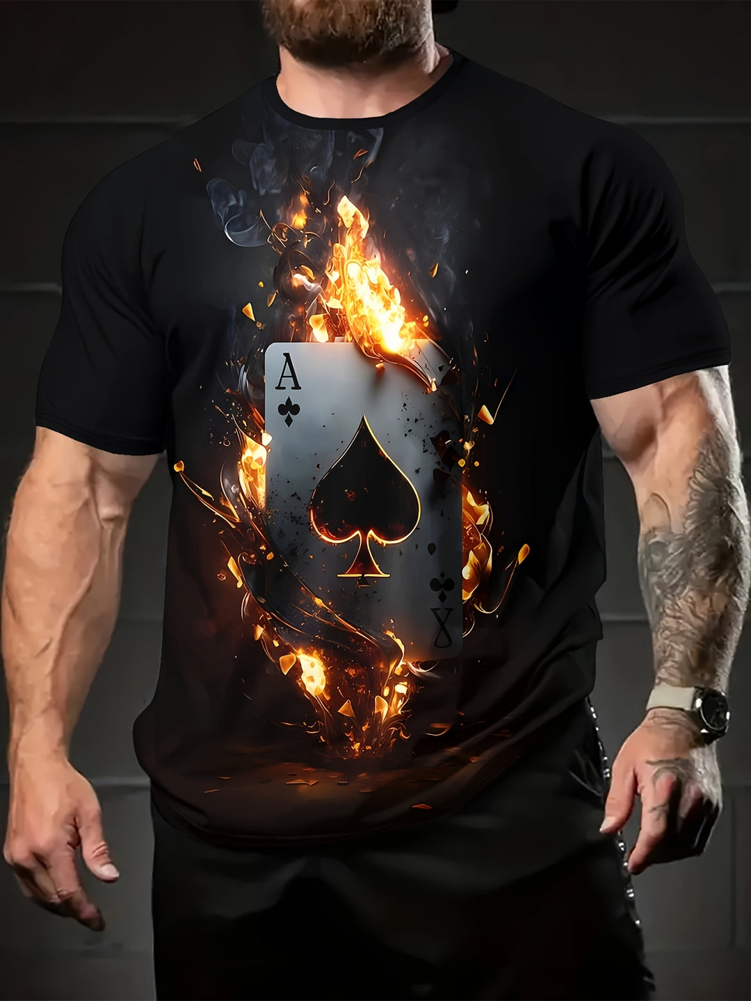 AceVibe Poker Men’s T-Shirt