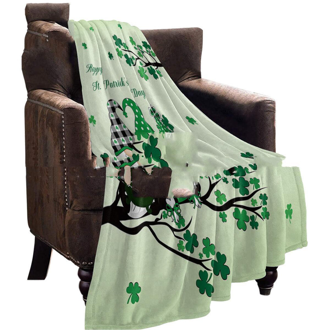 LuckWrap St. Patrick’s Flannel Blanket