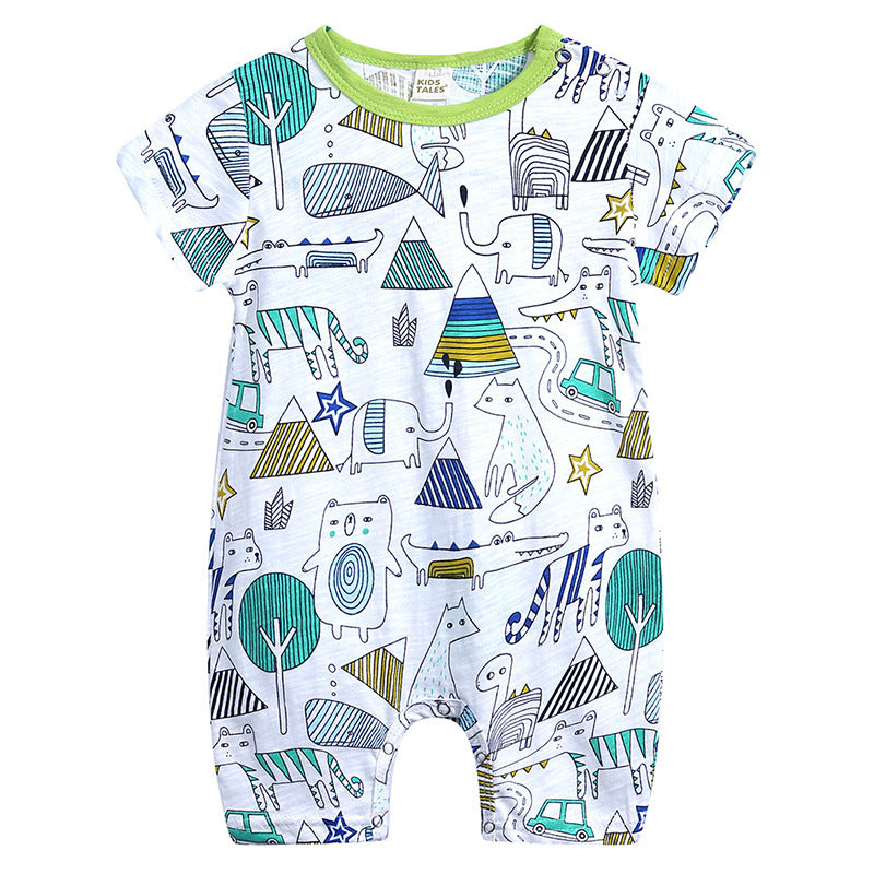 DoodleDash Baby Short-Sleeve Romper