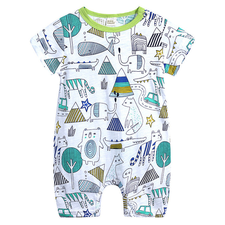 DoodleDash Baby Short-Sleeve Romper