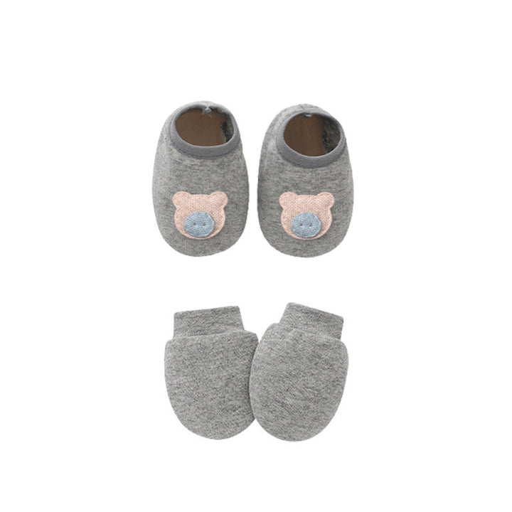 SnugHands Baby Cotton Gloves & Foot Covers