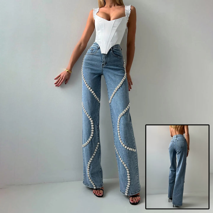 Rhinestone Jeans