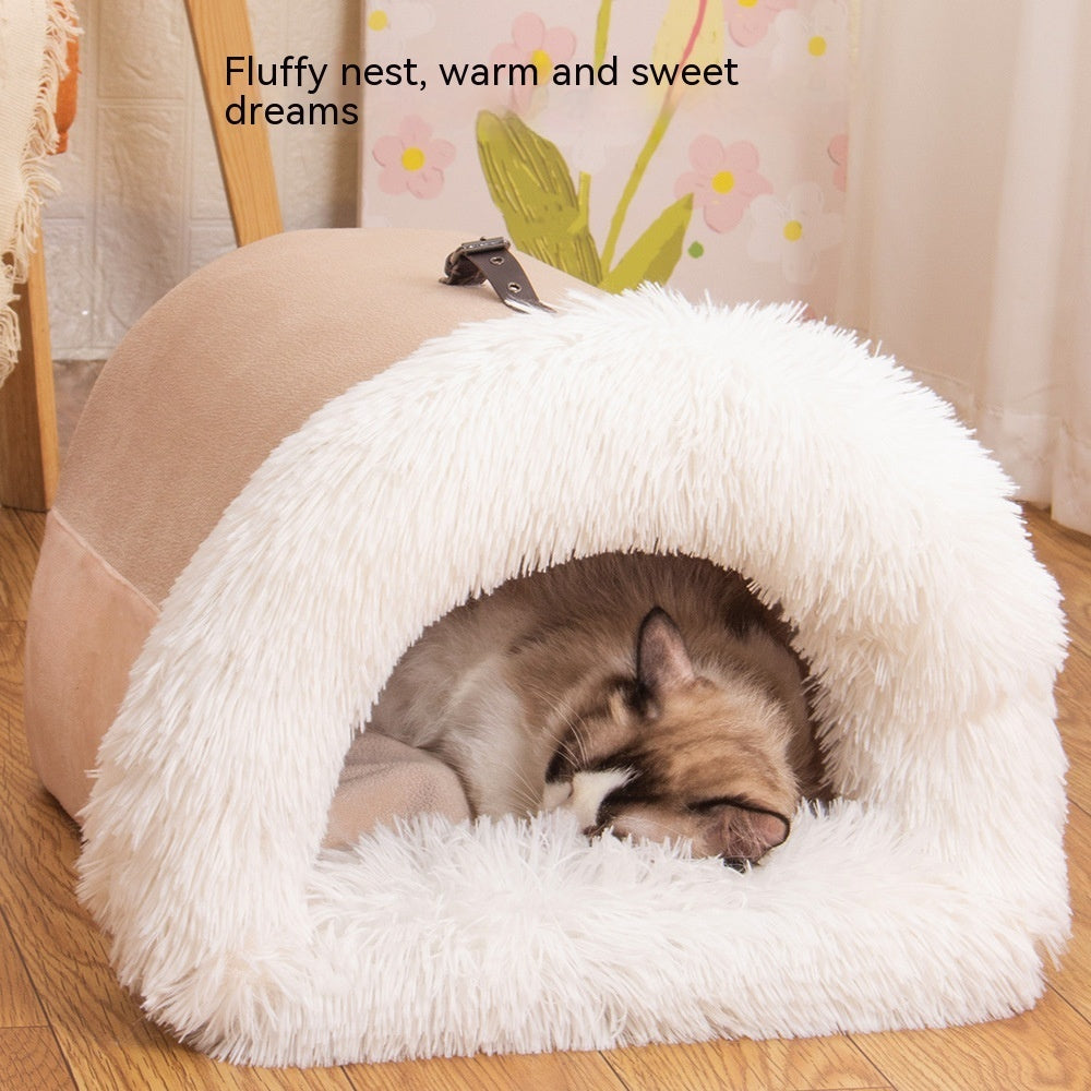 SnugNest Portable Pet Bed