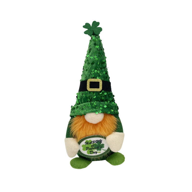 ShamrockDoll Irish St. Patrick’s Day Ornament