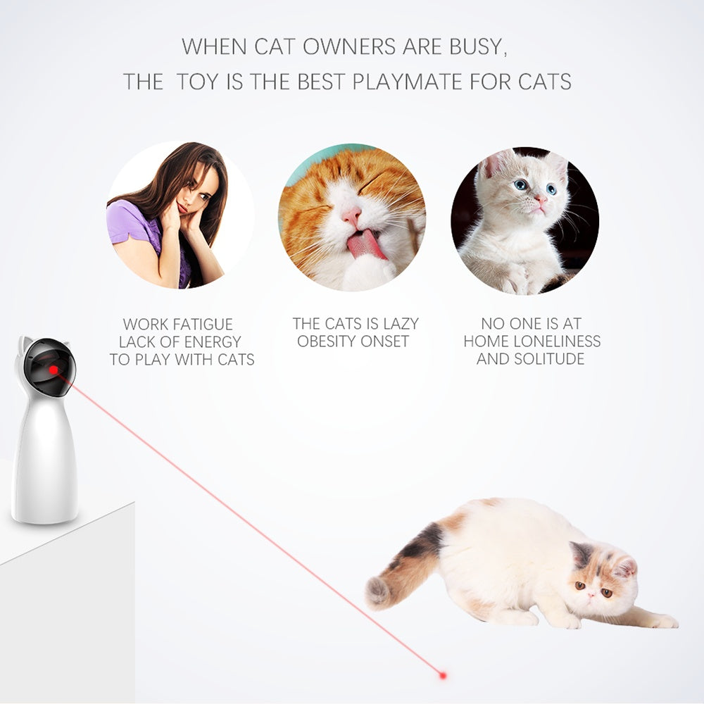 PurrPlay Creative Cat Laser Toy