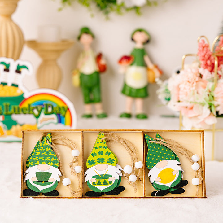 LeafDrop St. Patrick’s Wooden Doll