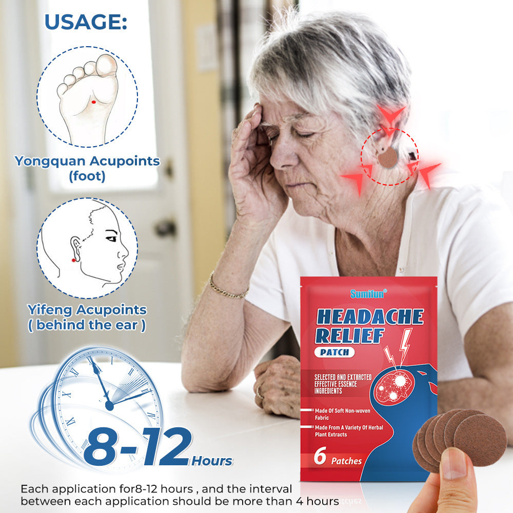 EasePatch Headache Relief Plaster