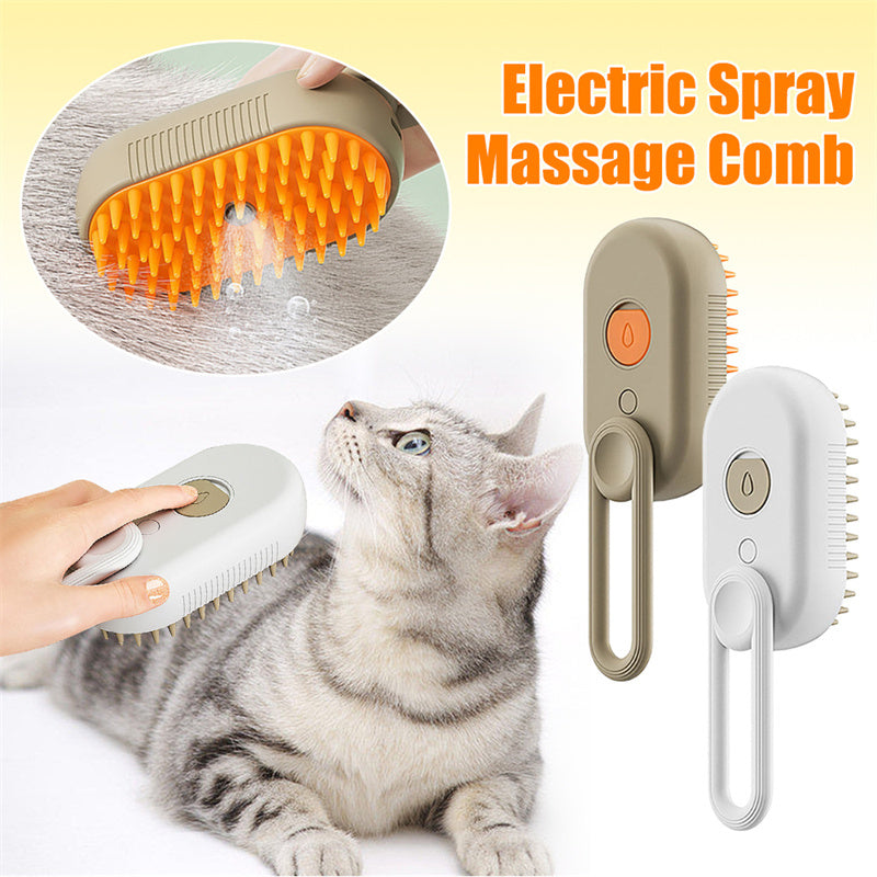 PurrGroom Cat Steam Brush Original Name: Cat Steam Brush Steamy Dog Brush